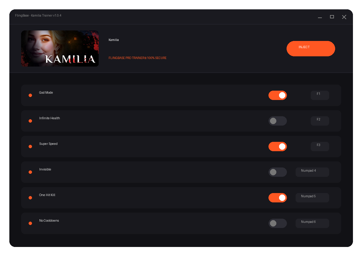 Kamilia — environment preview