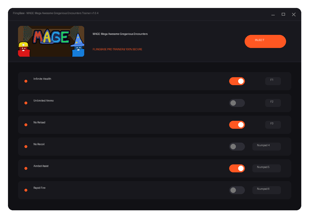 MAGE: Mega Awesome Gregarious Encounters — exploration snapshot