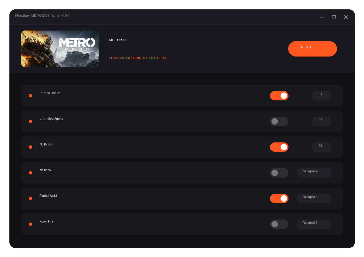 METRO 2039 — exploration snapshot
