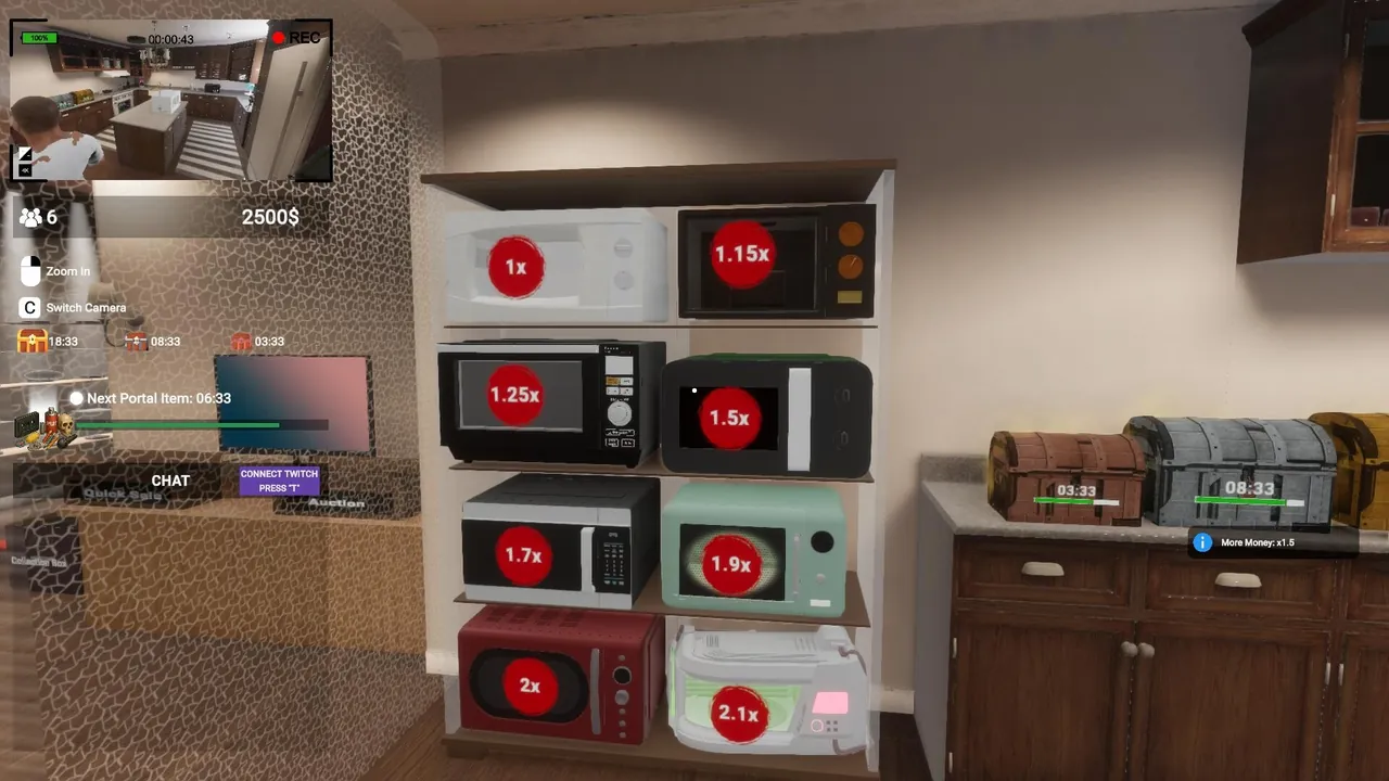 Microwave Simulator — environment preview