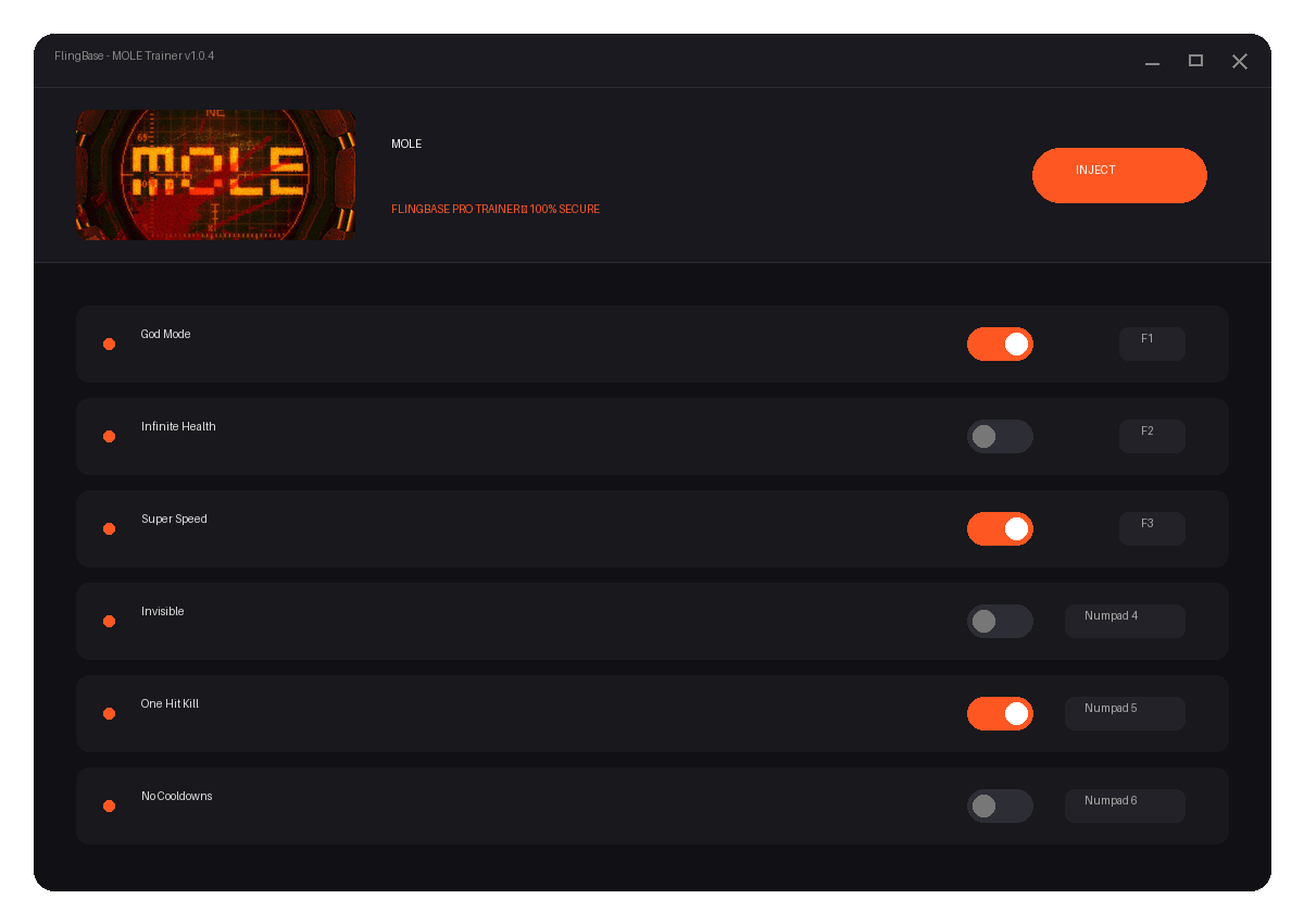 MOLE — environment preview