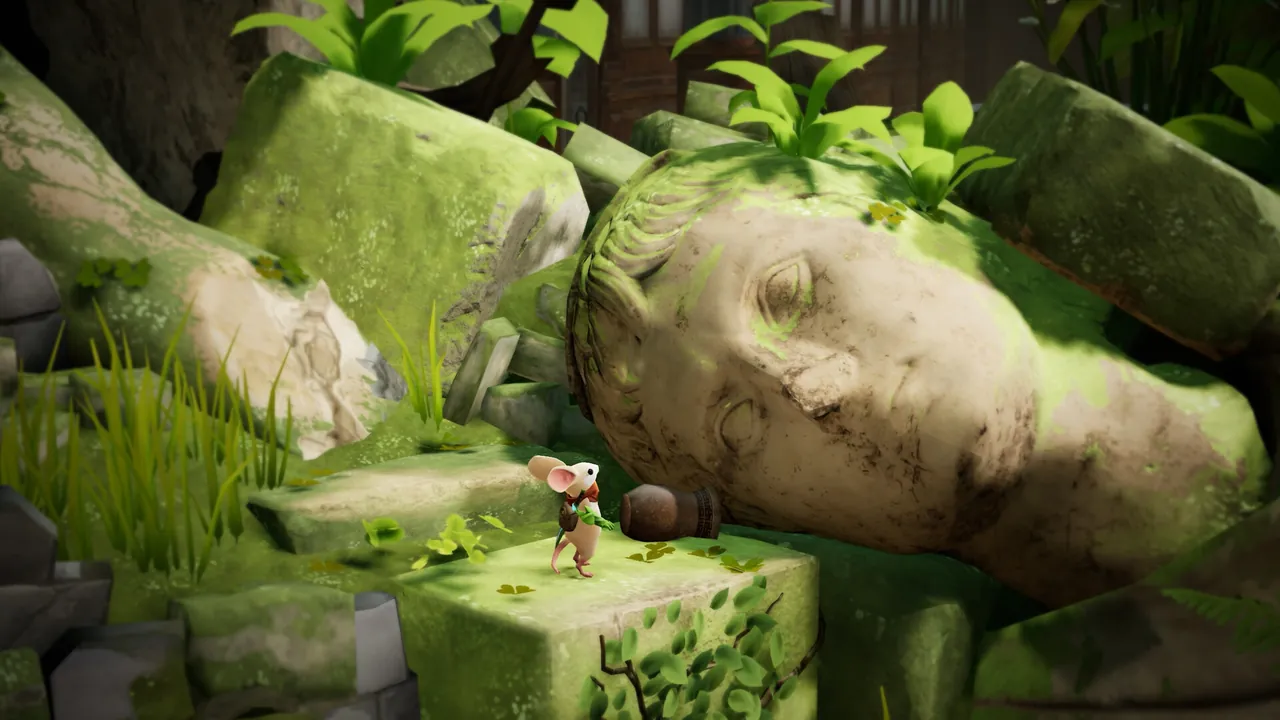 Moss: The Forgotten Relic — exploration snapshot