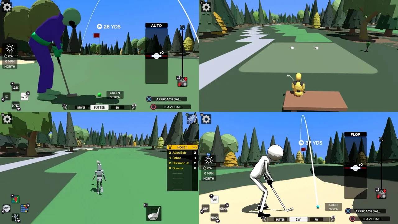 Mulligans Golf Game — environment preview