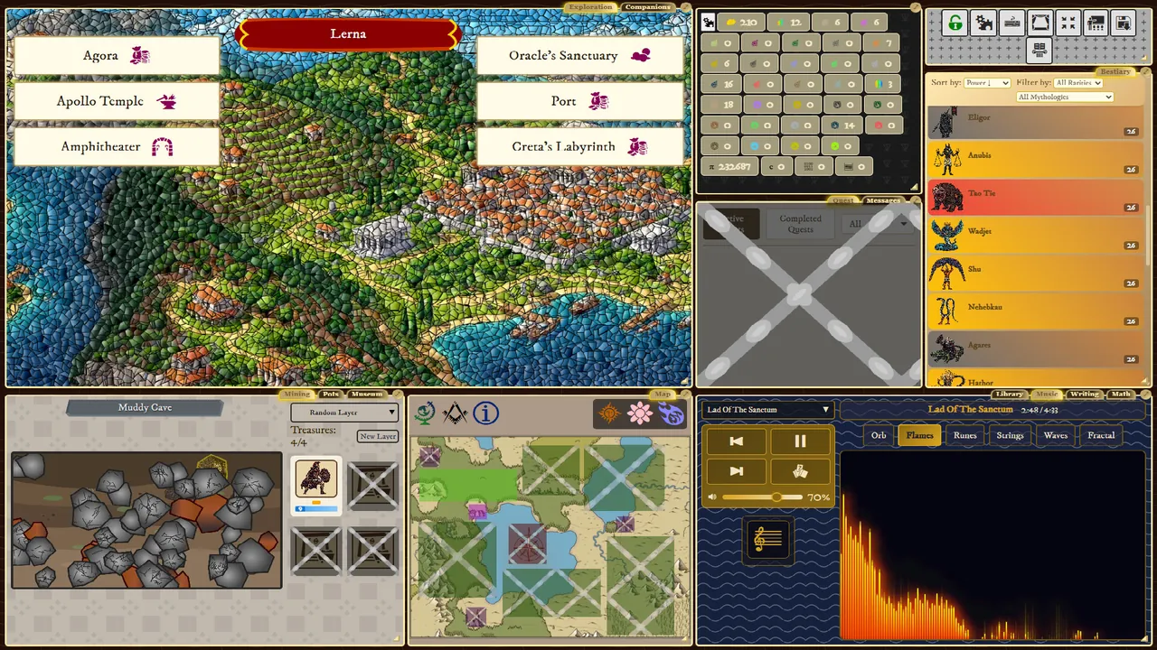 Myth Requiem — story scene