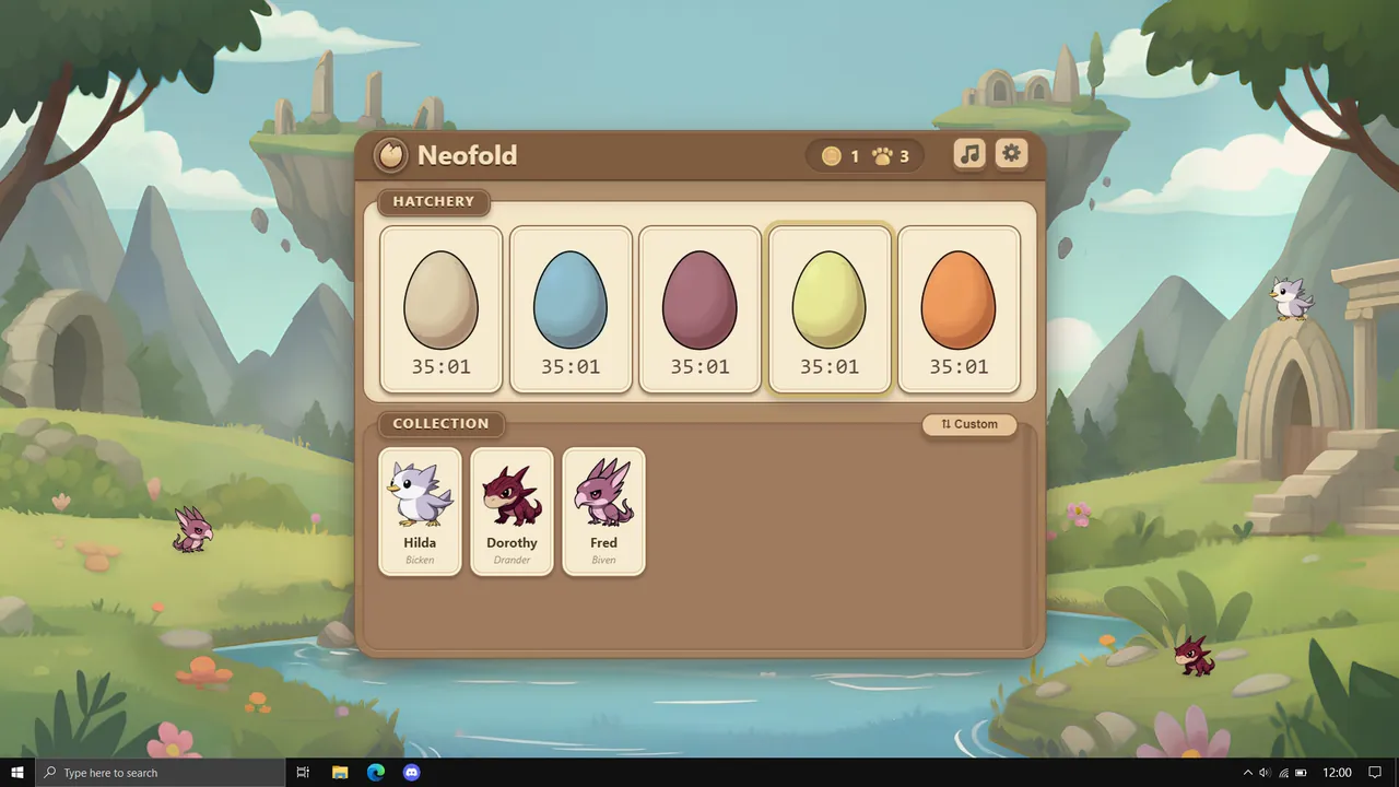Neofold — exploration snapshot