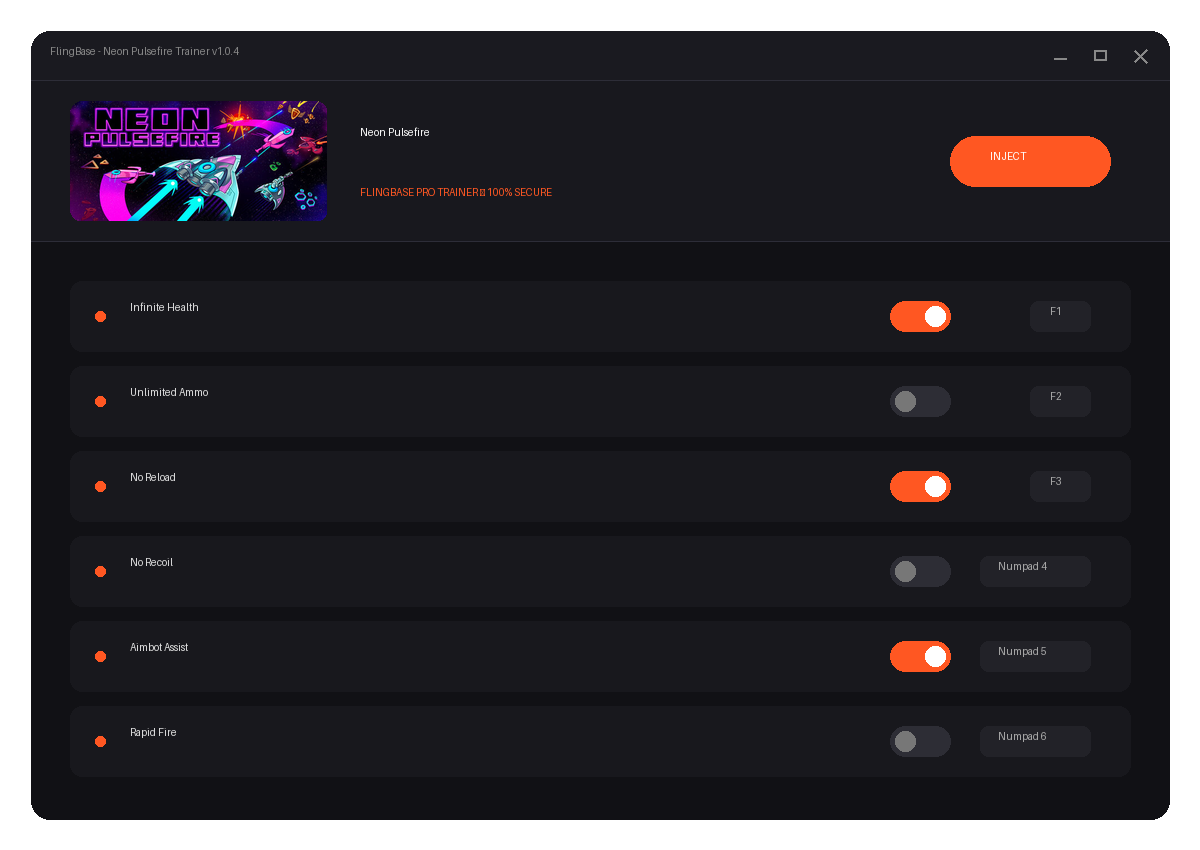 Neon Pulsefire — gameplay showcase