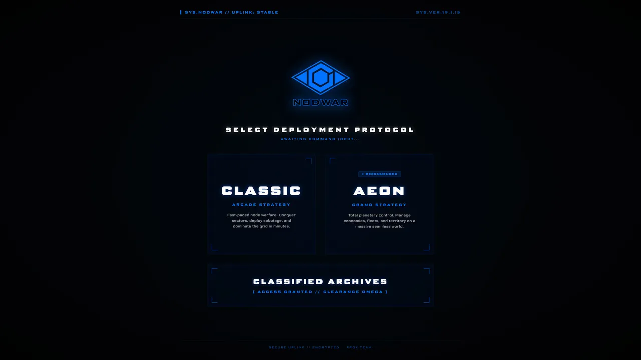 Nodwar — environment preview