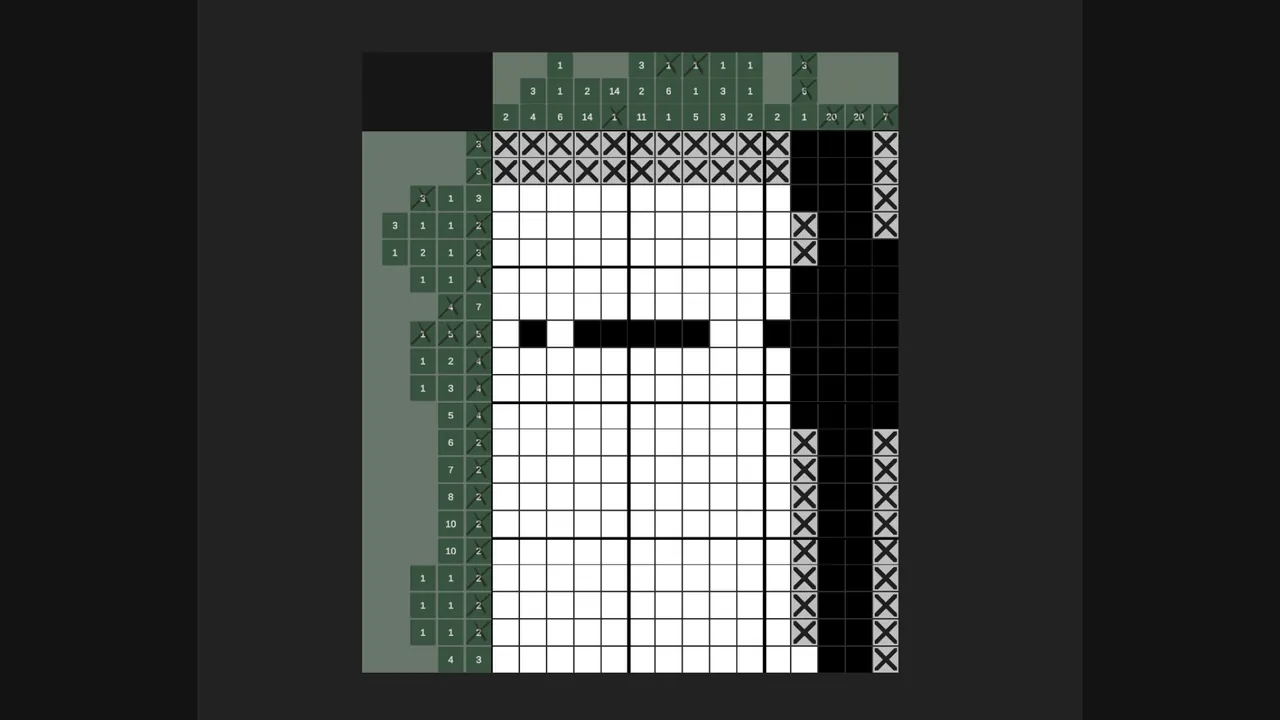 nonogram — exploration snapshot