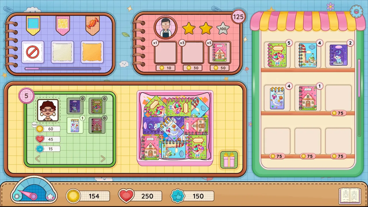 Notebook Workshop — gameplay showcase