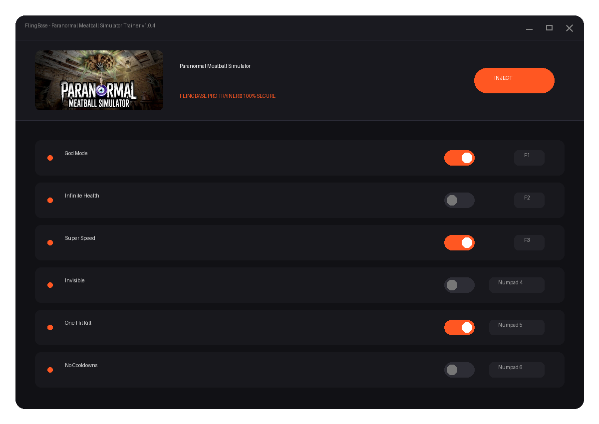Paranormal Meatball Simulator — exploration snapshot