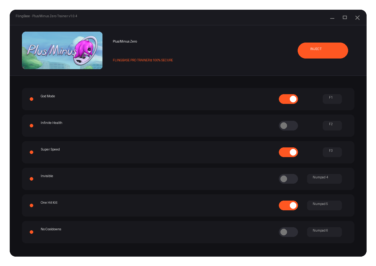 Plus/Minus Zero — environment preview