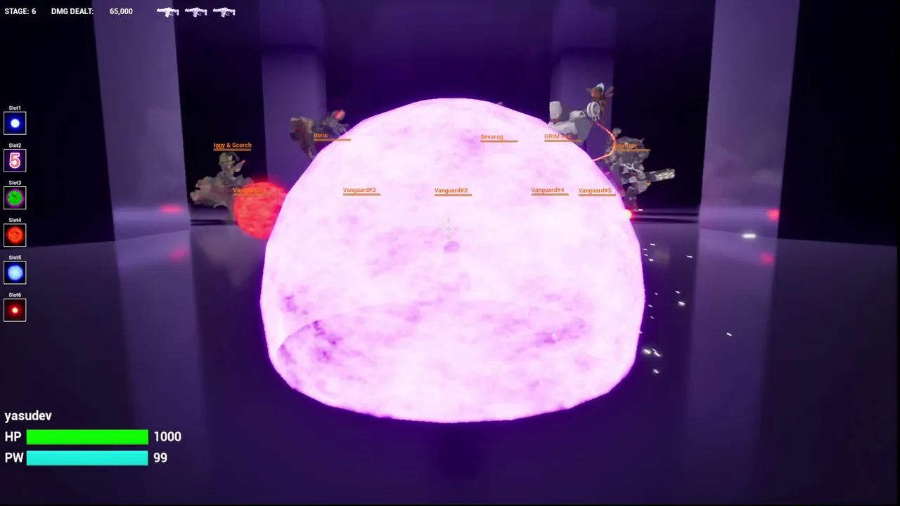 Reflection Arena — environment preview