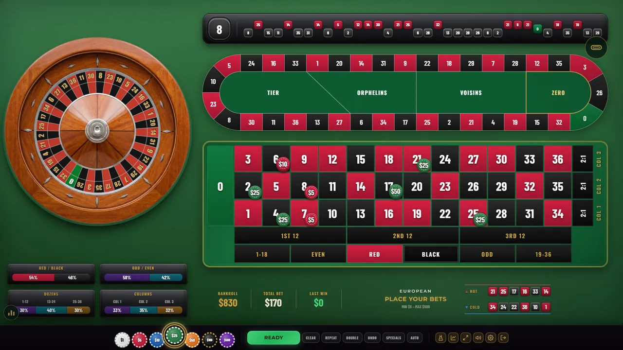 Roulette Salon - The Ultimate Casino Roulette Simulator — in-game combat