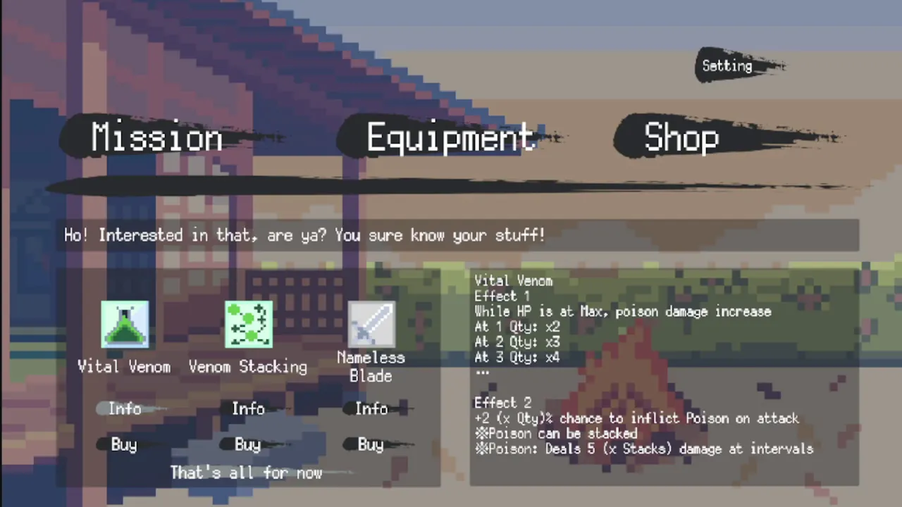 SAMURAI CLICKER Infinite Build Mastery — in-game combat