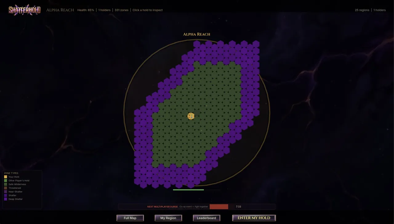 Shatterhold — exploration snapshot