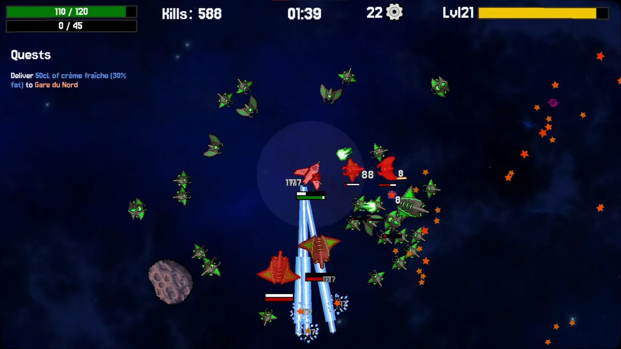 Space Pew Pew — gameplay showcase