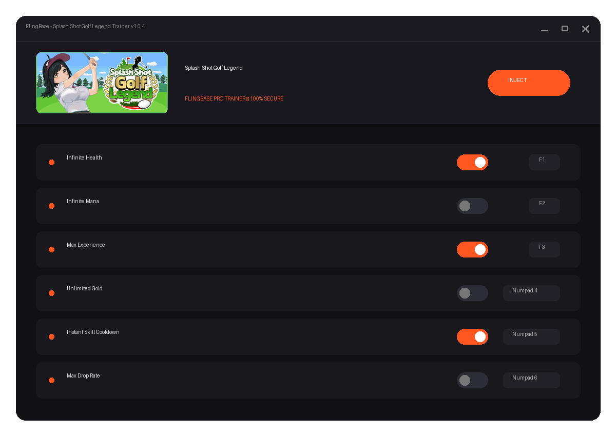 Splash Shot Golf Legend — in-game combat