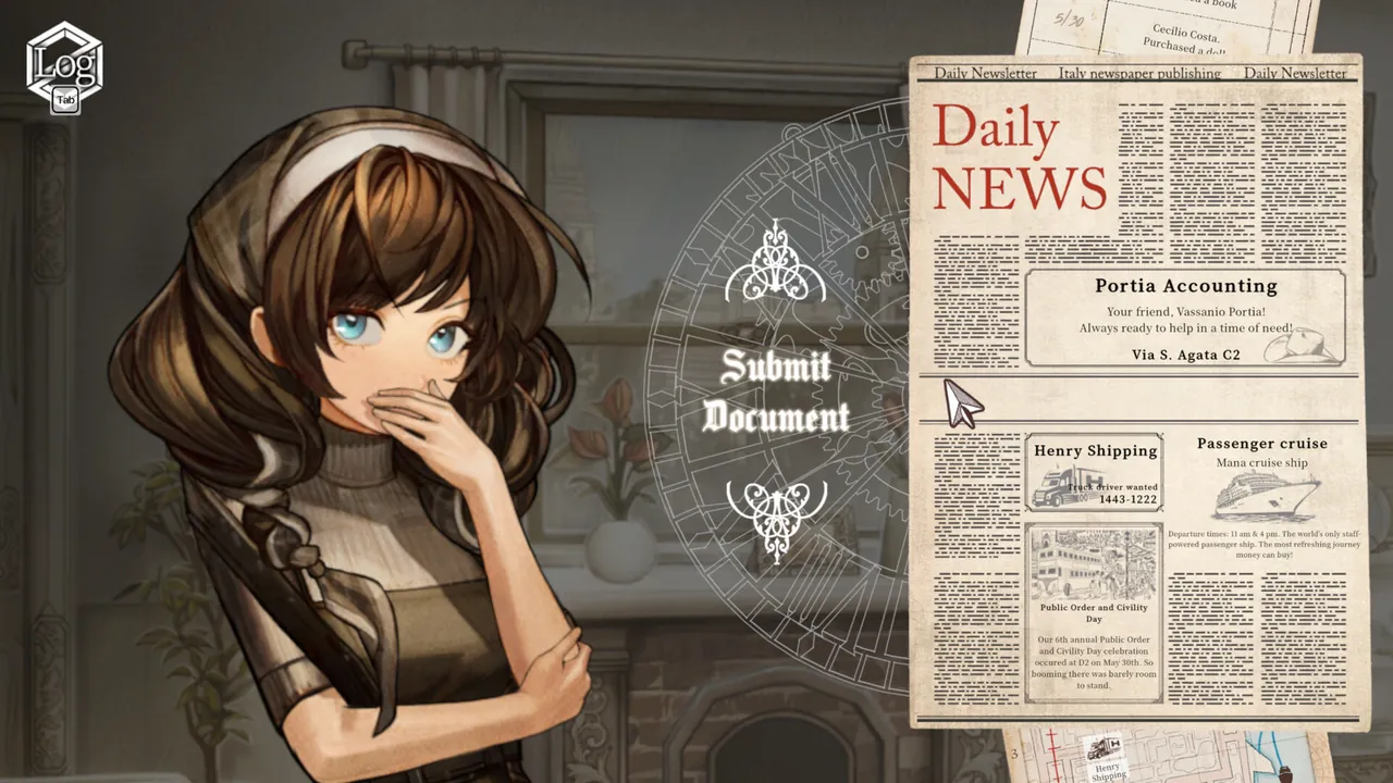 Staffer Retro : A Supernatural Mystery Quest — environment preview