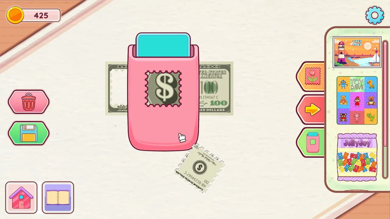Stamp Collector — gameplay showcase