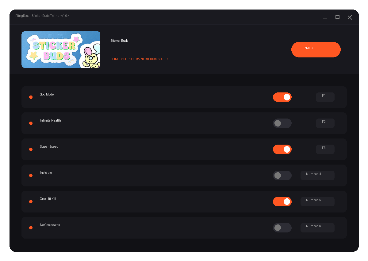 Sticker Buds — environment preview