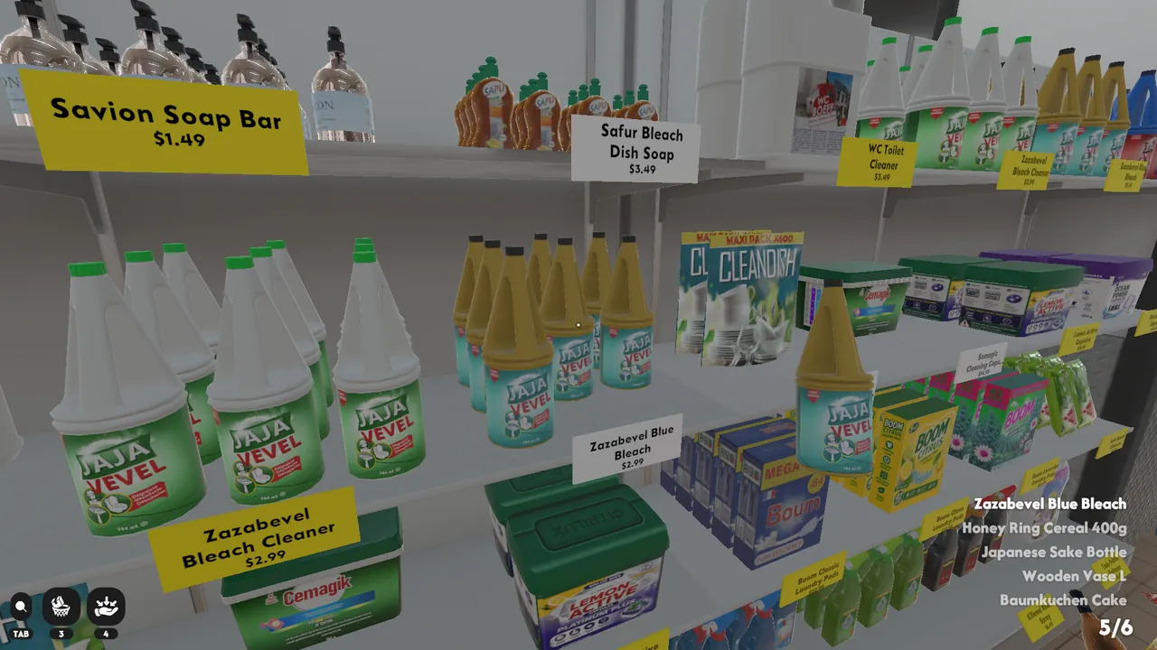 Supermarket Chaos — story scene