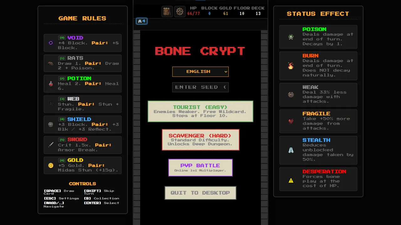 The Bone Crypt — in-game combat