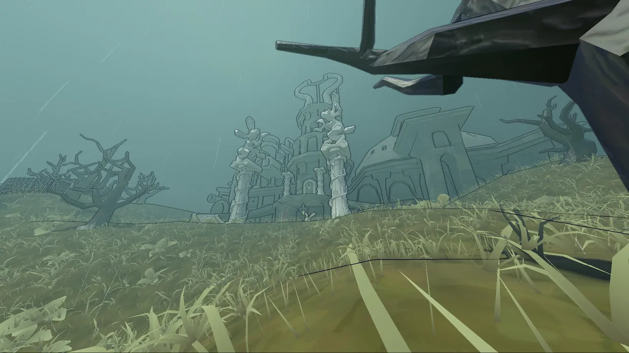 The Labyrinth on Burrow Hill — in-game combat