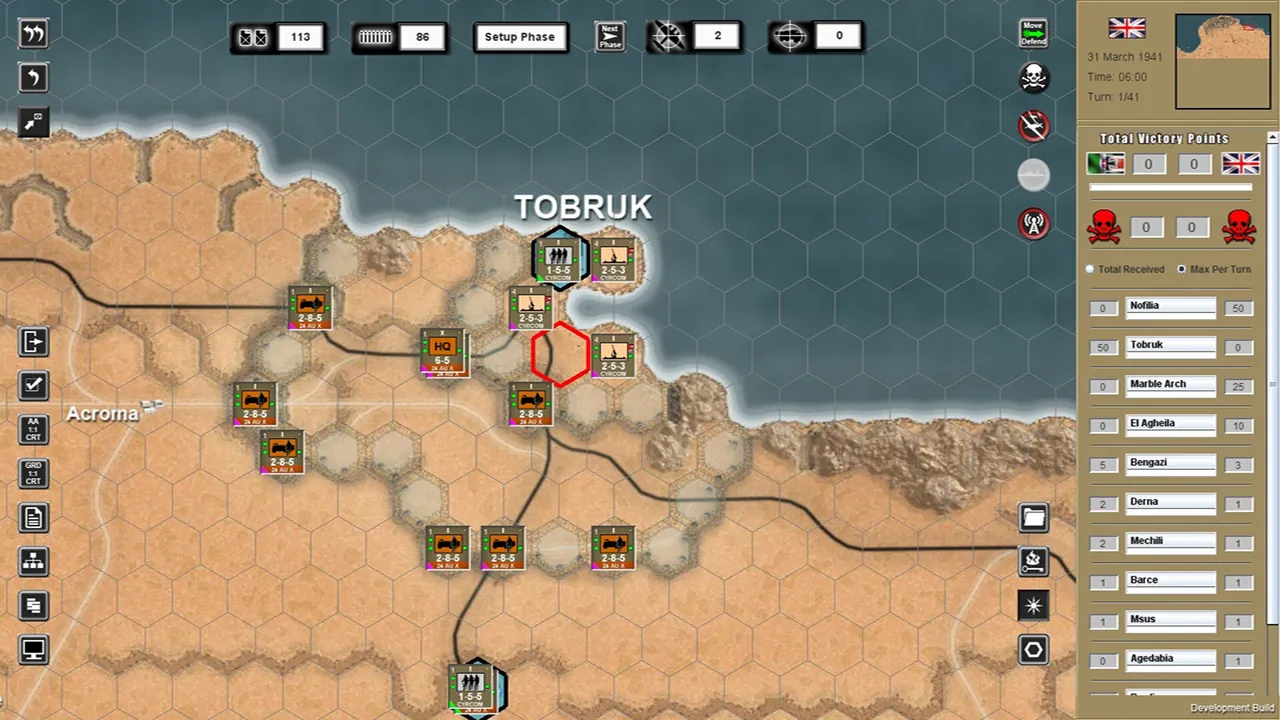 WEGO World War II: Desert War — environment preview