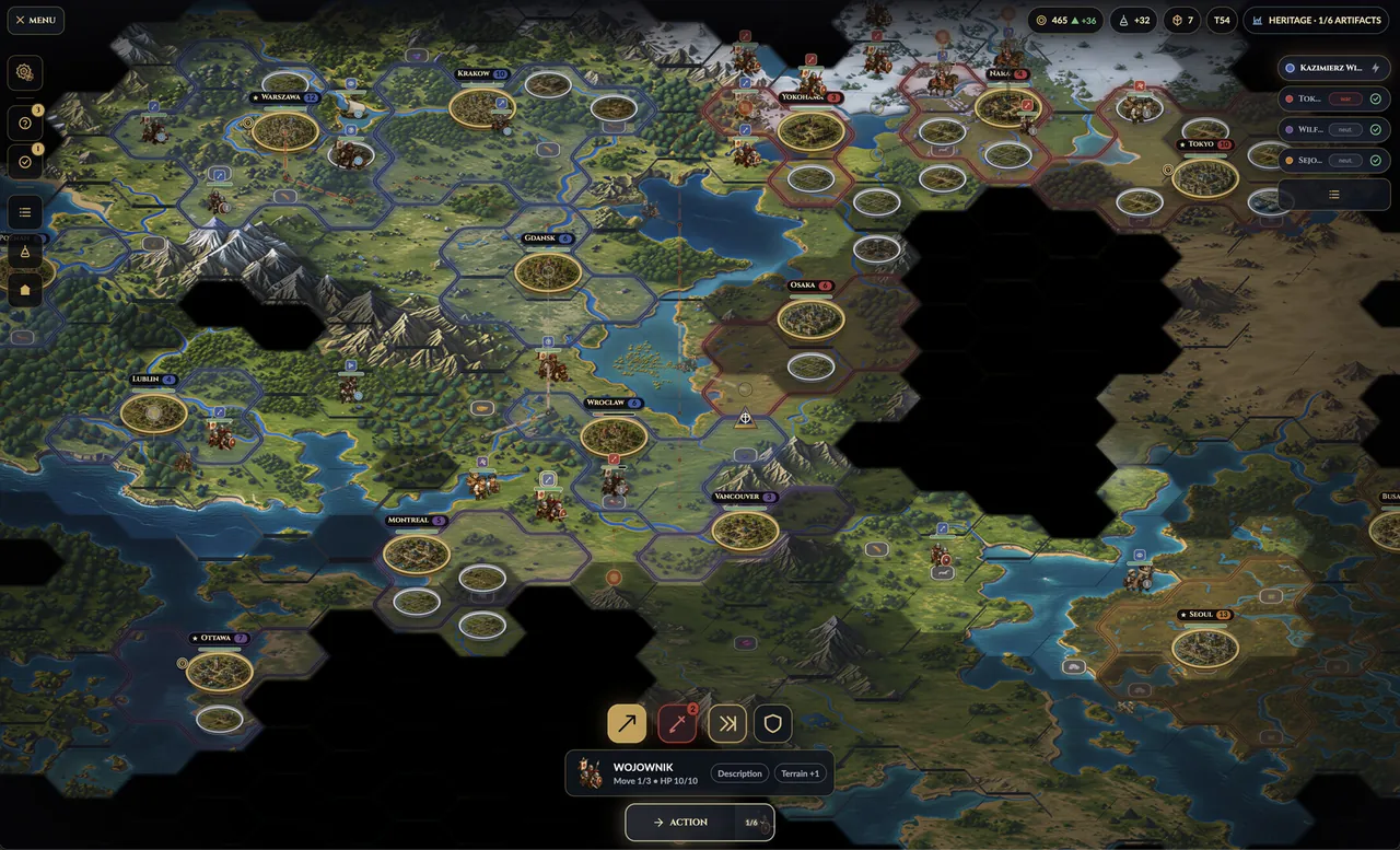 Age of New Worlds — gameplay showcase