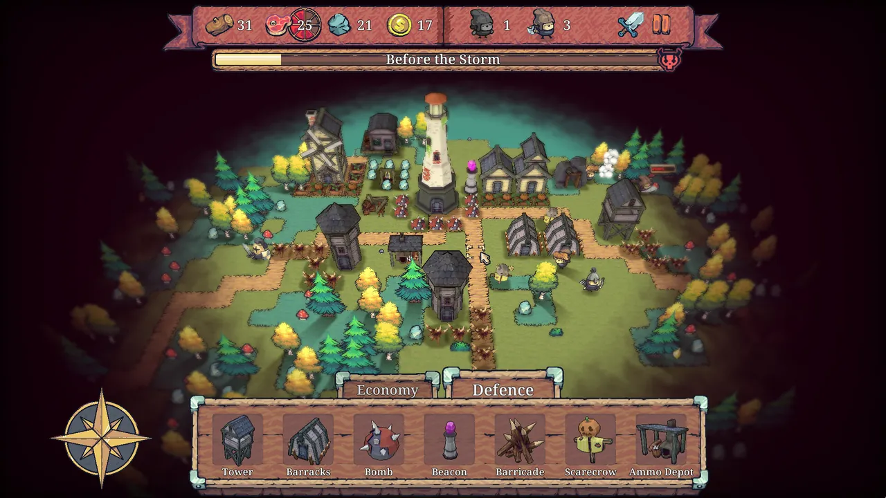 BEACONFALL — in-game combat