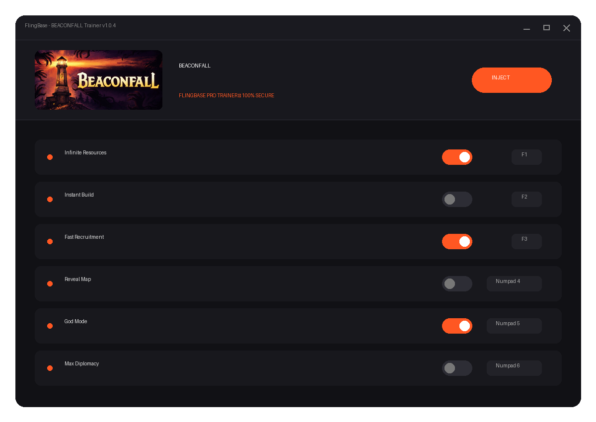 BEACONFALL — environment preview
