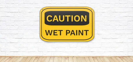CAUTION WET PAINT trainer — featured cover