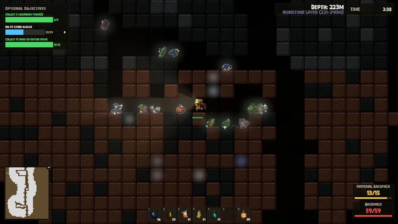 DigWorld — gameplay showcase
