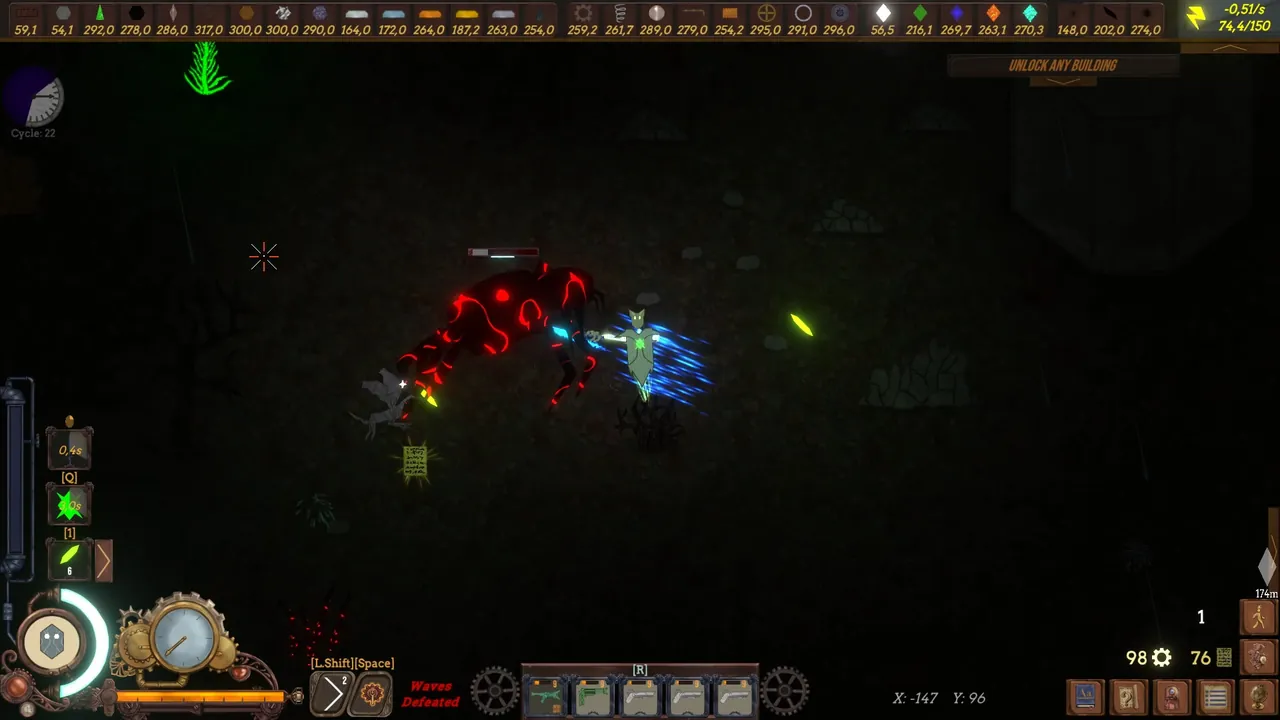 EverDark — in-game combat