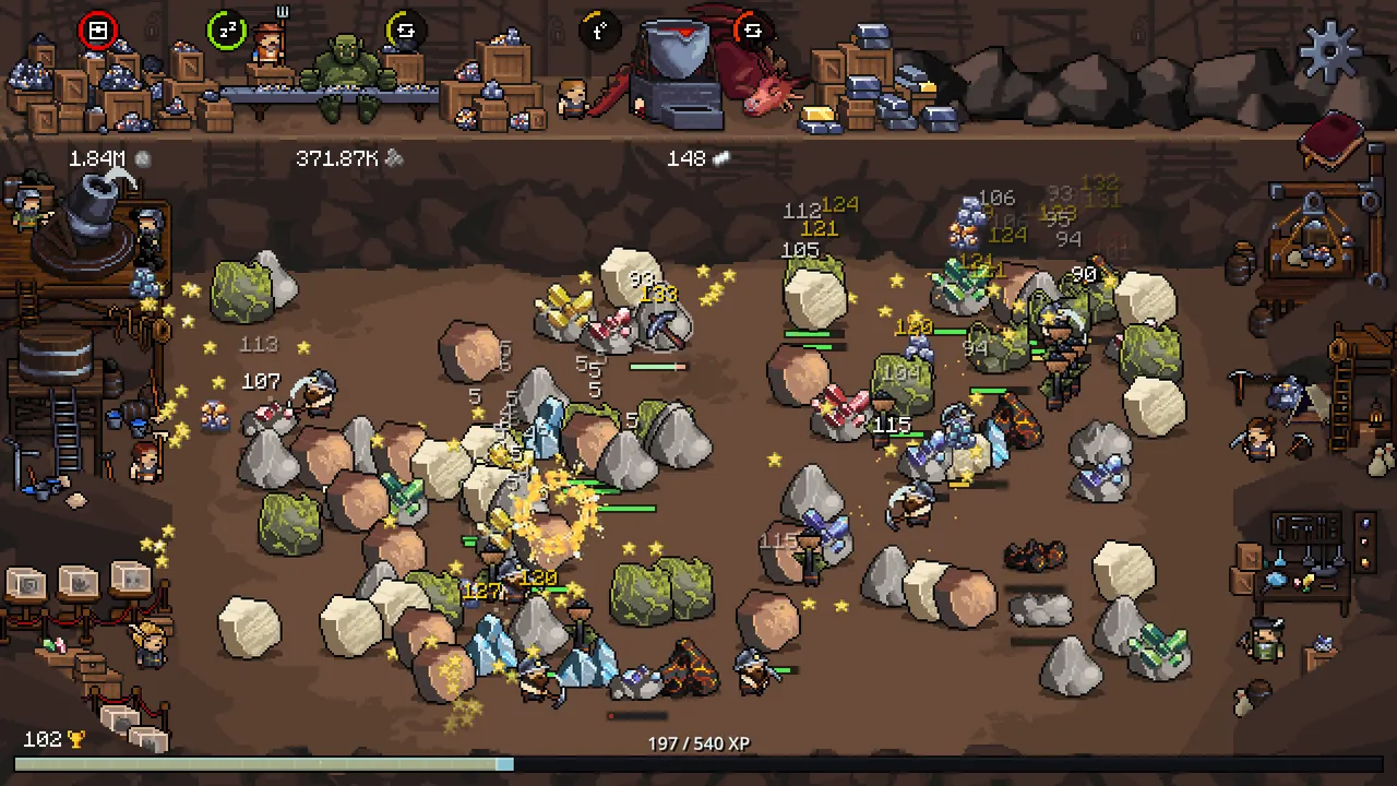 Fantasy Miner: Idle Depths — gameplay showcase