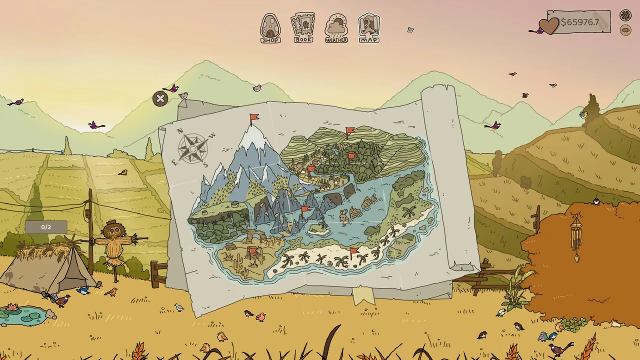 Feather Land — story scene