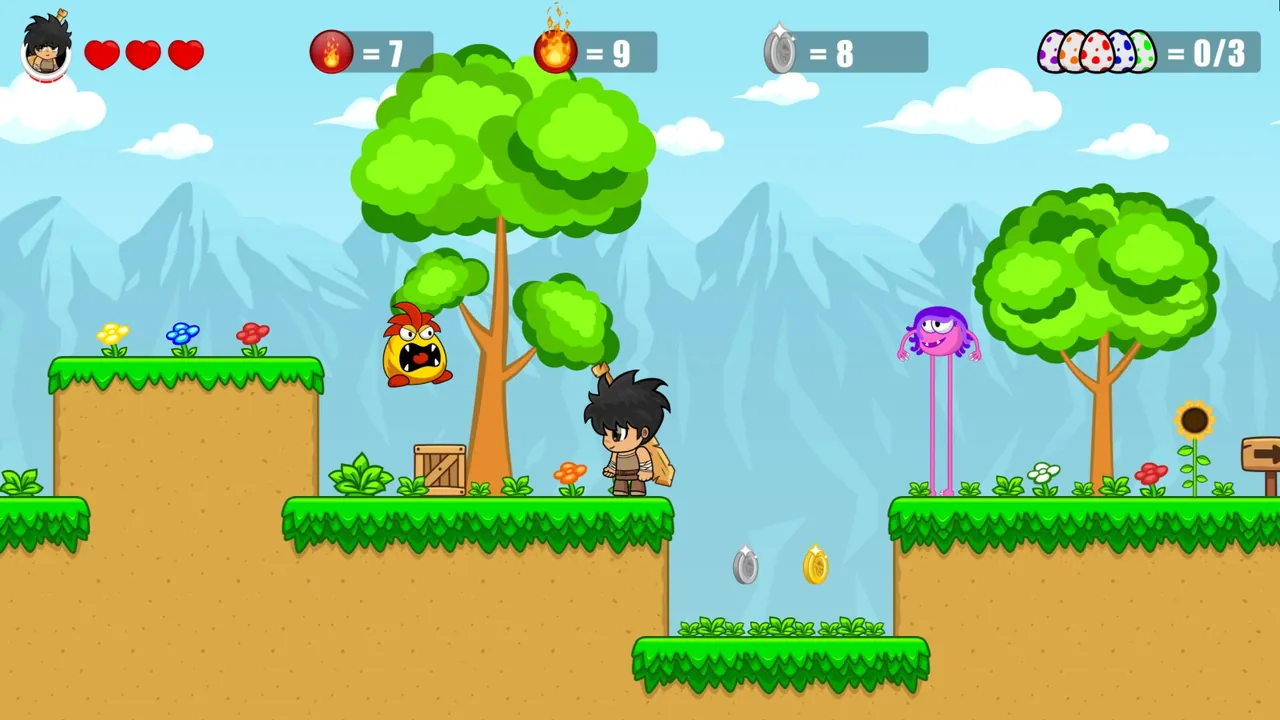Fire Boy — in-game combat