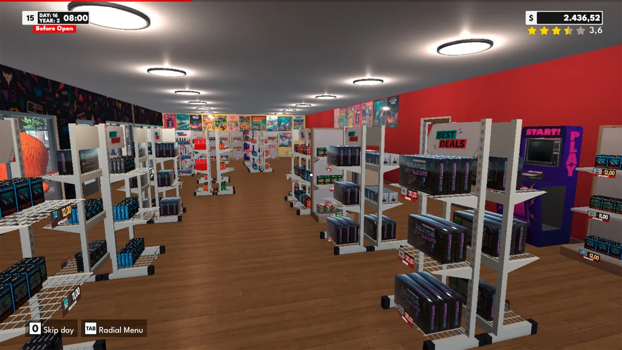 Game Store Chronicle — gameplay showcase