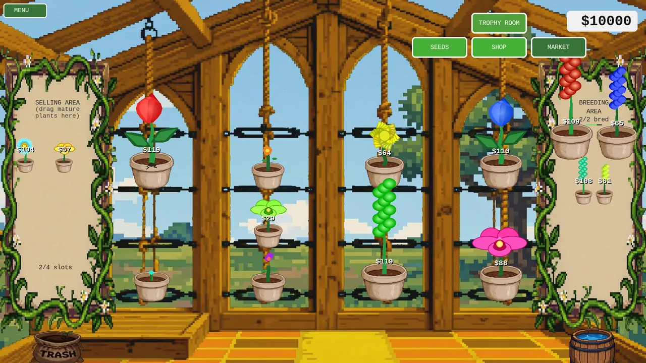 GeneBloom — gameplay showcase