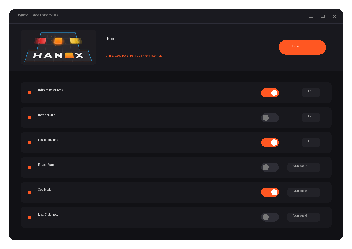 Hanox — environment preview
