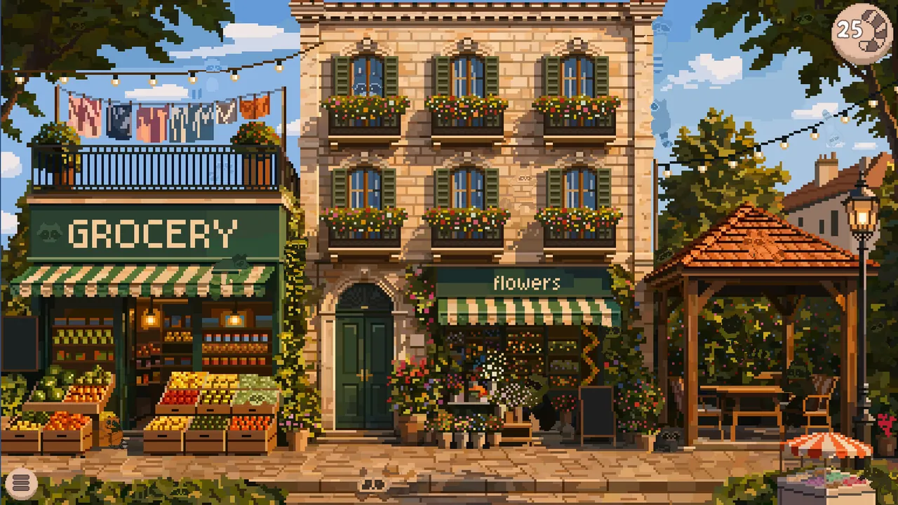 Hidden Raccoons in Summer — story scene