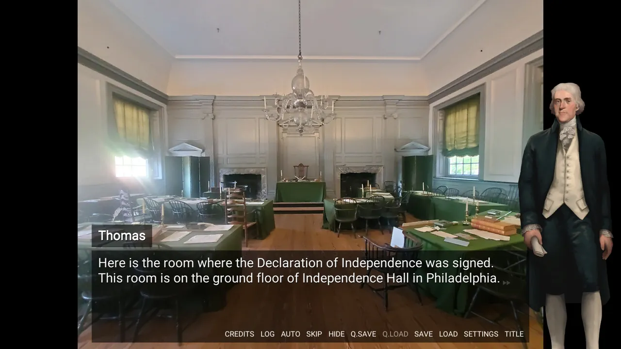 Important People of History: Presidents - Thomas Jefferson — environment preview