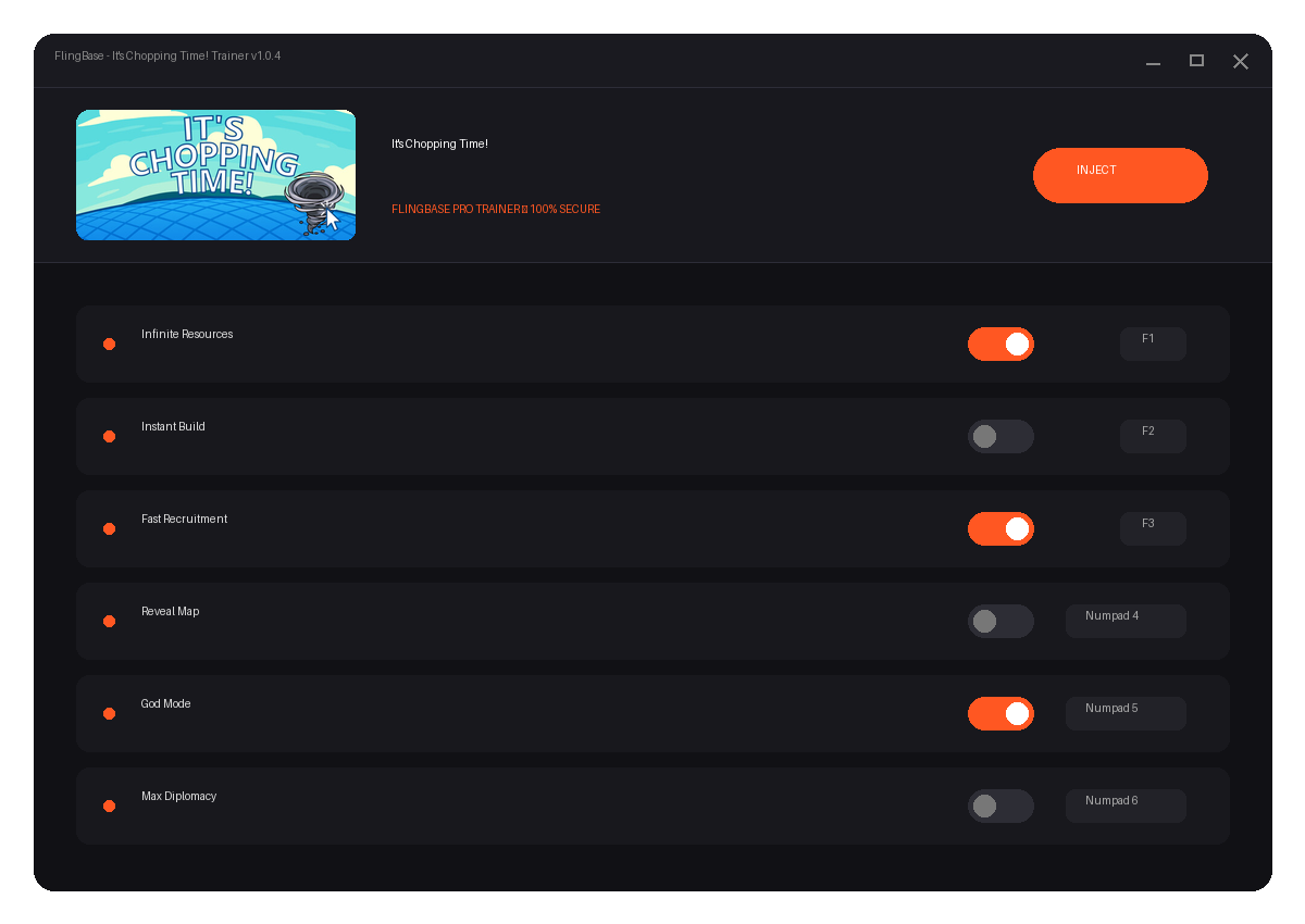 It's Chopping Time! — environment preview
