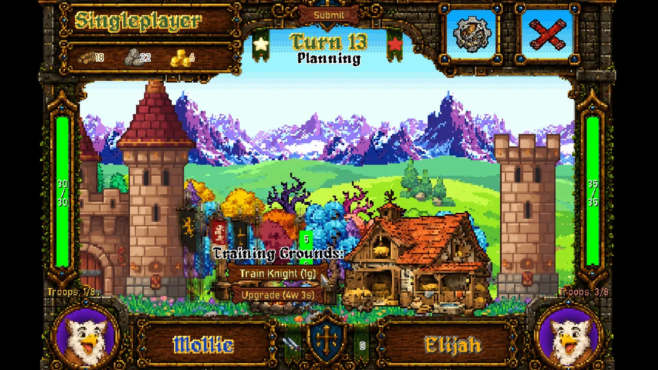 Knaights — environment preview