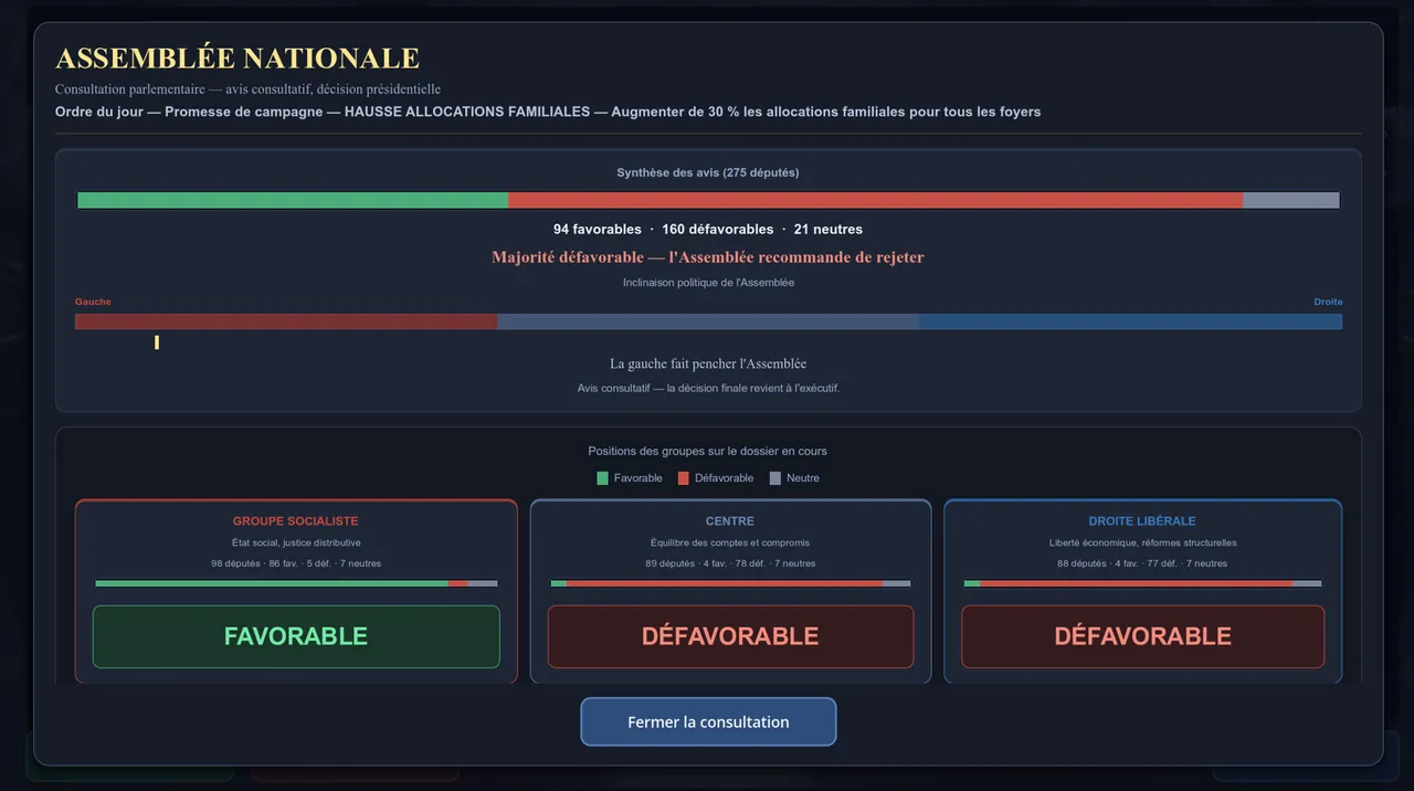 Mandat — in-game combat