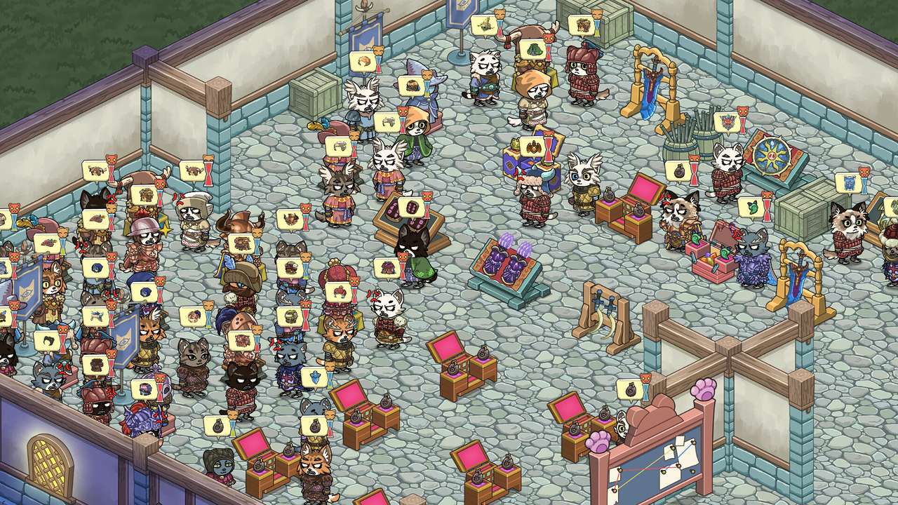 MeowCraft — story scene