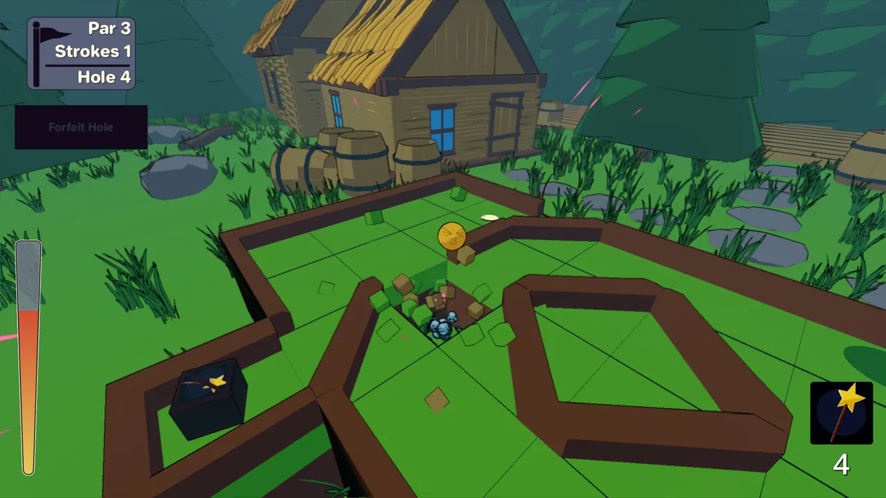 Miney Golf — story scene