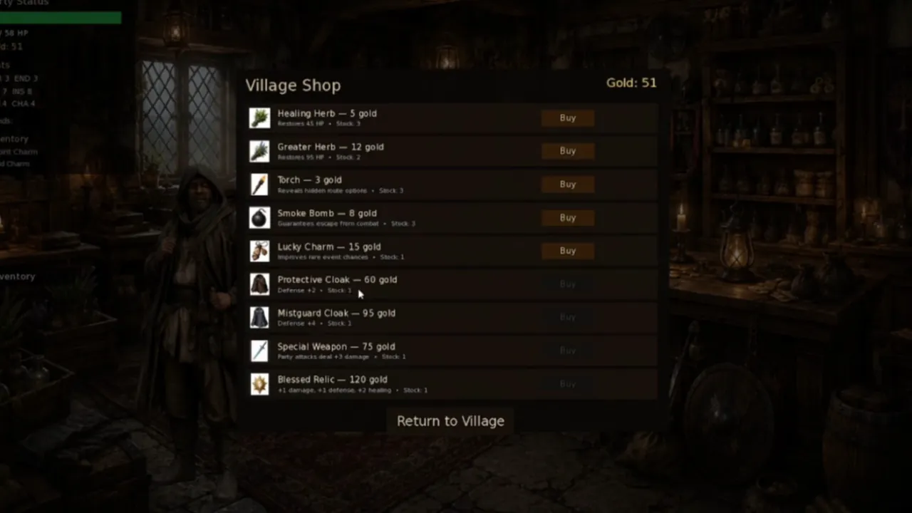 Mistwoods — exploration snapshot