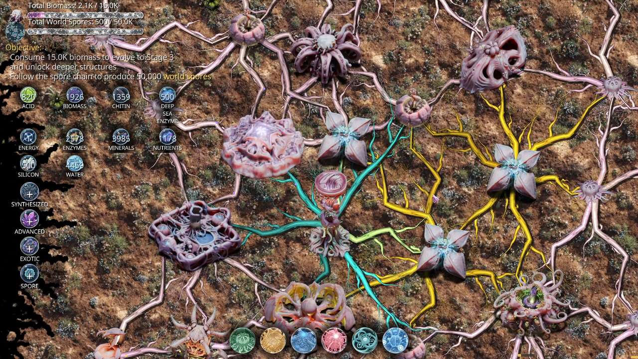 Mycelium Conquest: Mitosis — story scene