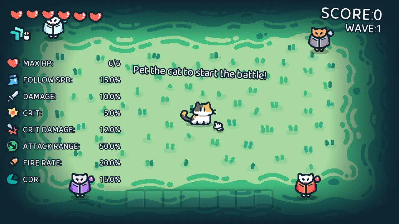 Pet the Cat — exploration snapshot